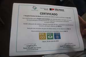 Entrega cadeira no HEB (Hospital Estadual de Bauru) - Imagem 4