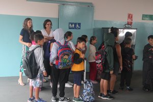 Recepção dos Alunos no primeiro dia de aula - Imagem 2