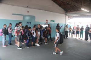 Recepção dos Alunos no primeiro dia de aula - Imagem 5