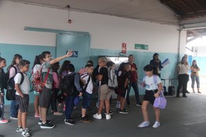 Recepção dos Alunos no primeiro dia de aula - Imagem 6