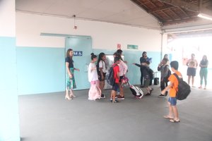 Recepção dos Alunos no primeiro dia de aula - Imagem 13