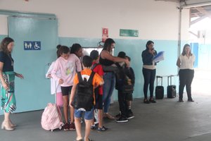 Recepção dos Alunos no primeiro dia de aula - Imagem 14