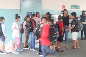 Recepção dos Alunos no primeiro dia de aula - Imagem 16