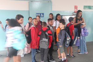 Recepção dos Alunos no primeiro dia de aula - Imagem 17