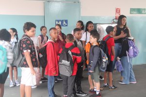 Recepção dos Alunos no primeiro dia de aula - Imagem 18