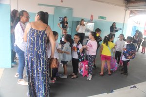 Recepção dos Alunos no primeiro dia de aula - Imagem 54