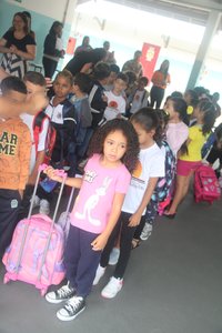 Recepção dos Alunos no primeiro dia de aula - Imagem 57